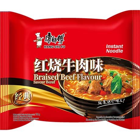 康师傅 红烧牛肉面 105克 /Instantnudeln Gebratenes Rindfleisch Aroma 106g MASTERKONG