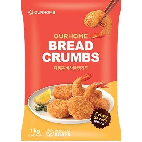 韩国面包糠 1公斤 /Panko Paniermehl 1000g OUR HOME