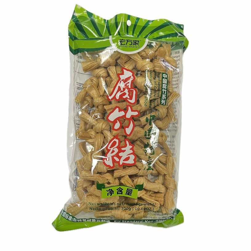 宏万家 腐竹结 300克 / Getrocknete Tofu in Knoten 300g