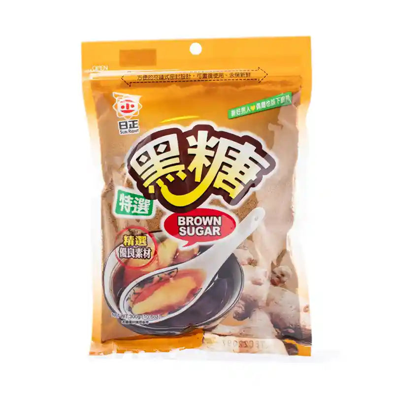 日正 特选红糖 黑糖 300克 /Braune Zucker 300g SU