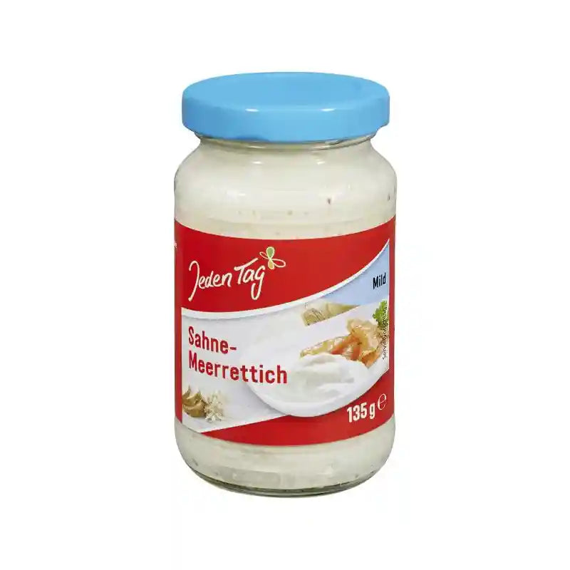 每日 奶油辣根酱 135克 /Sahnemeerrettich 135g Jeden Tag