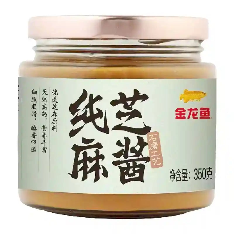 金龙鱼 纯芝麻酱 350克 /Reine weiße Sesampaste 350g JinLongYu