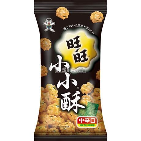 旺旺 小小酥 海苔味 60克 /Mini-Reiskräcker Algen 60g WantWant