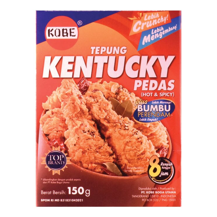 肯德基 香辣味 脆皮粉 炸粉 150克 /Würziges Kentucky Mehl 150g KOBE