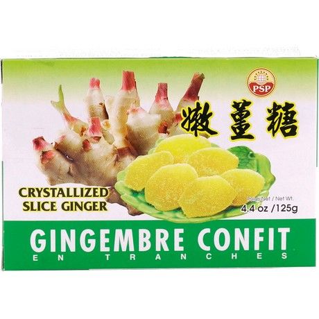 嫩姜糖 125克 /Ingwerscheiben Kandiert 125g PSP