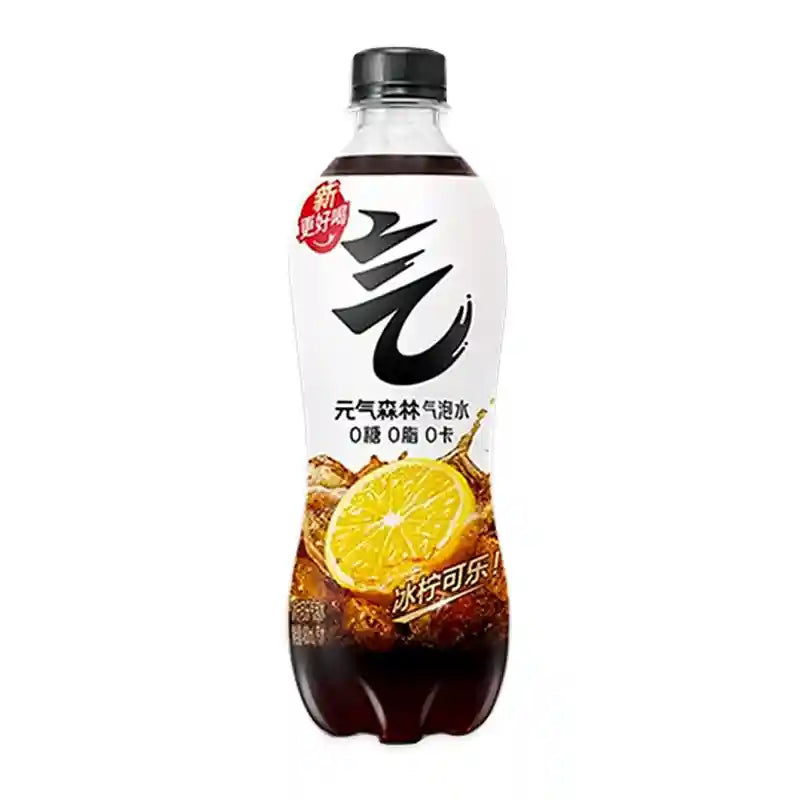 元气森林 气泡水 冰柠可乐 480毫升 /Sprudelwasser mit Zitronen-Cola-Geschmack 480ml GENKI FOREST