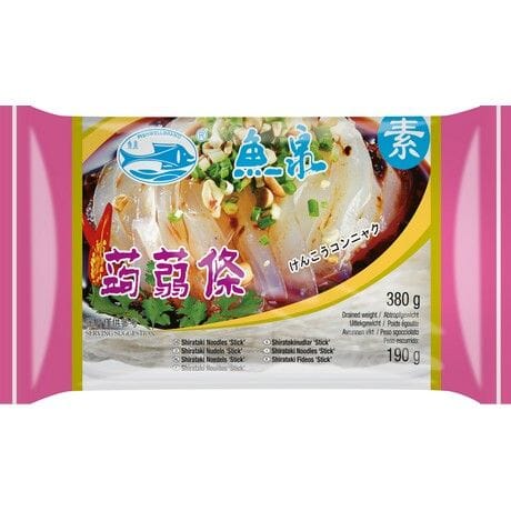 鱼泉 蒟蒻条 魔芋 380克 /Shirataki Nudeln Stick Konjakwurzel 380g FISHWELL