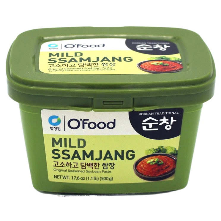 韩国清淡包饭酱 韩式大酱 蘸酱 500克 /Milde koreanische Ssamjang Würzpaste 500g O’Food