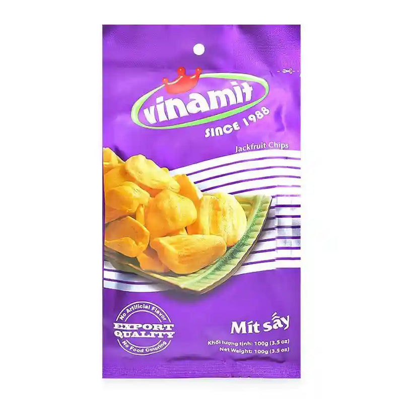 越南 波罗蜜 薯片 100克 /Jackfrucht Chips Mit Say 100g Vinamit