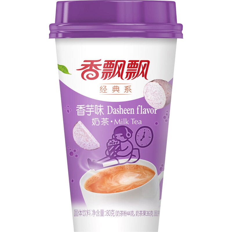 香飘飘 经典系 香芋奶茶 80克 / Milchtee Tarogeschmack 80g XPP