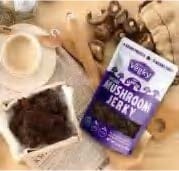 心苑 素牛肉干 烧烤味 70克 /Pilzen Jerky BBQ Geschmack 70g Vegky