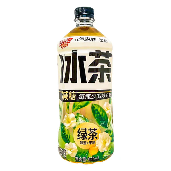 元气森林 蜂蜜茉莉绿茶 900毫升 /Grüner Tee mit Honig und Jasmin 900ml CHI FOREST
