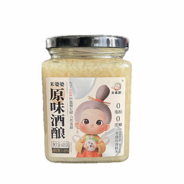 米婆婆 原味酒酿 400克 /Süßer Reiswein aus Klebreis mit Originalgeschmack 400g MIPOPO