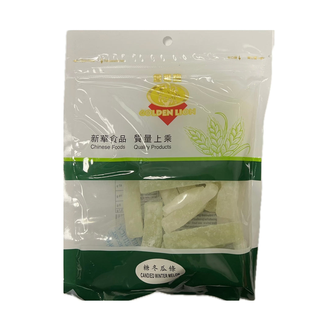 金狮牌 糖冬瓜条 150克 /kandiert Melonenriegel 150g Golden Lion