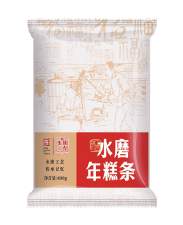 张力生 传统火锅年糕条 水磨年糕条 400克 /Traditioneller Hot Pot Reiskuchen 400g CLS