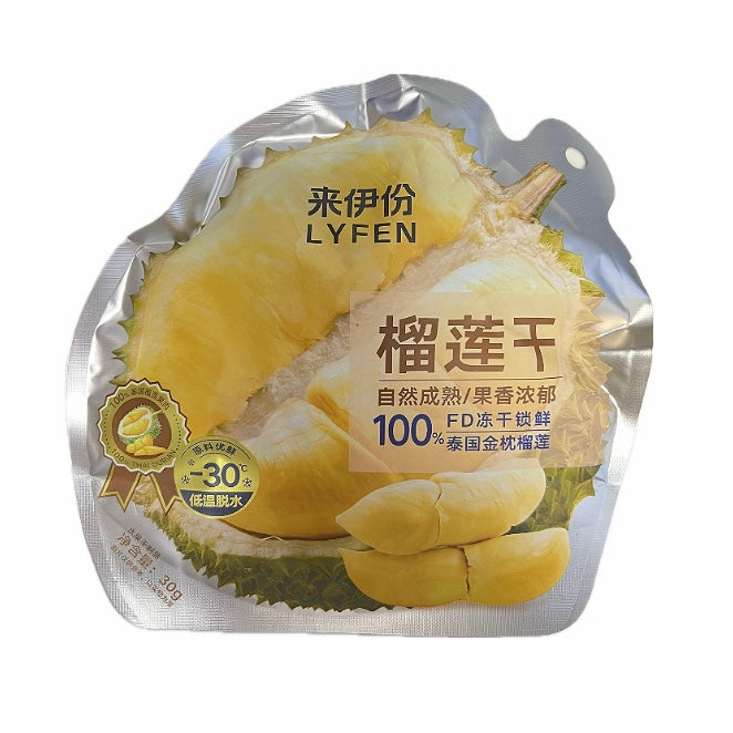 来伊份 榴莲干 30克 /Getrocknete Durian 30g LYF
