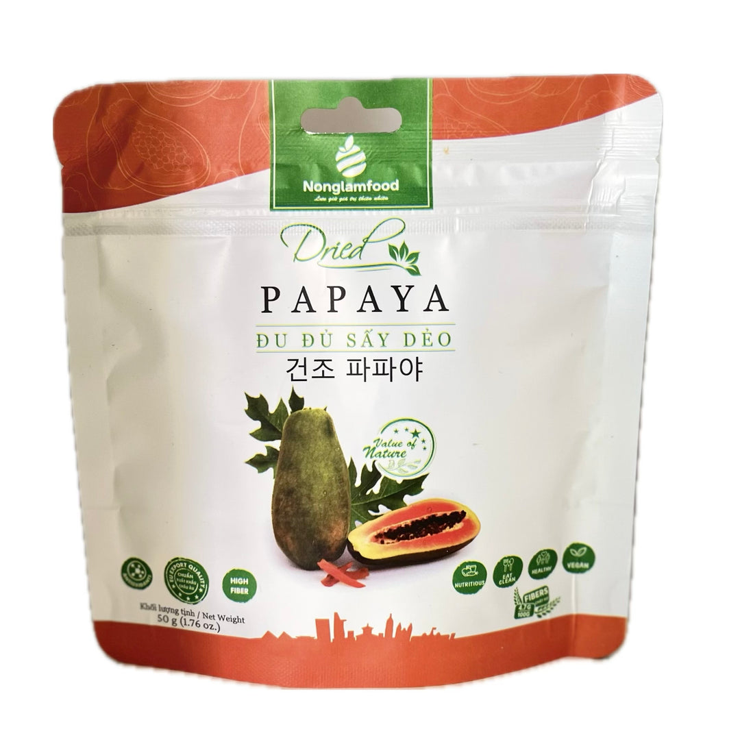 软木瓜干 50克 /Weich getrocknete Papaya 50g NLF