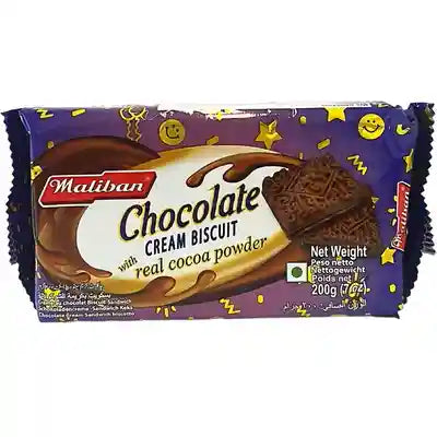 巧克力夹心饼干 200克 / Keks mit Schokoladencreme Füllung 200g MALIBAN