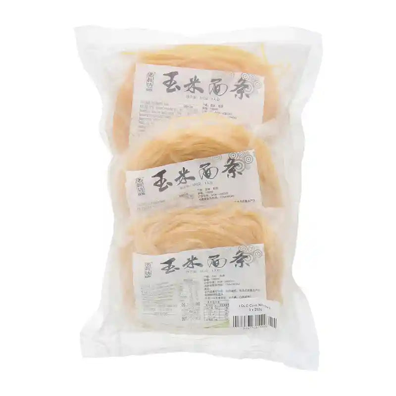 佬长坊 玉米面条 252克*3份 /Frische Maisnudeln 252g*3 LCF
