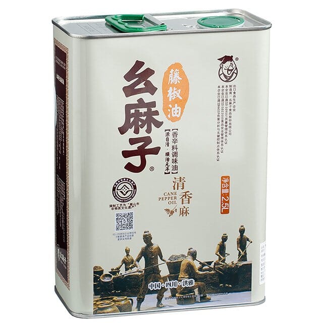 幺麻子 藤椒油 2500毫升 /Szechuan Grüner Pfeffer Öl 2500ml YMZ