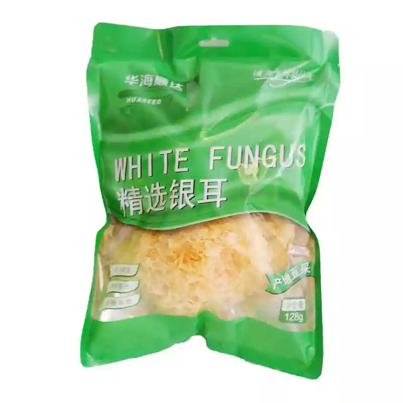 华海顺达 精选银耳 雪耳 白木耳 128克 /Getrockneter weißer Pilze 126g HUASAI SHUNDA