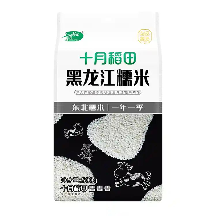 十月稻田 黑龙江糯米 500克 /Klebreis 500g ShiYueDaoTian