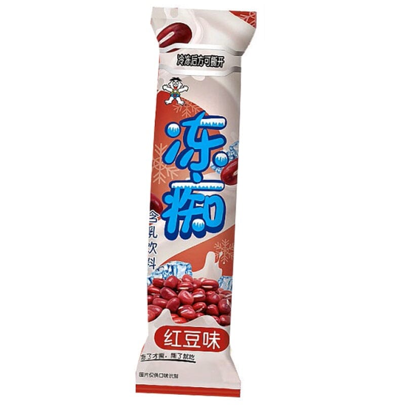旺旺 冻痴预调乳 红豆味 85毫升 /Vorgemischte Milchgelee mit rotem Bohnengeschmack 85ml WANT WANT