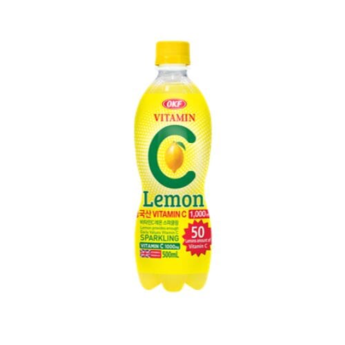 OKF 维生素C 柠檬味汽水 500毫升 / Vitamin C Limonadengetränk mit Zitronengeschmack  500ml OKF