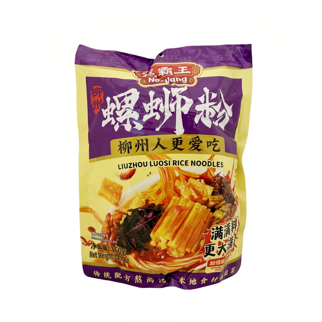 螺霸王 紫苏味 螺蛳粉 360克 /Reisnudeln mit Schneckensuppe Perilla Geschmack 360g LBW