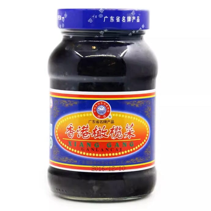 潮盛 香港橄榄菜 450克 / Marinierte Oliven 450g CHAOSHENG