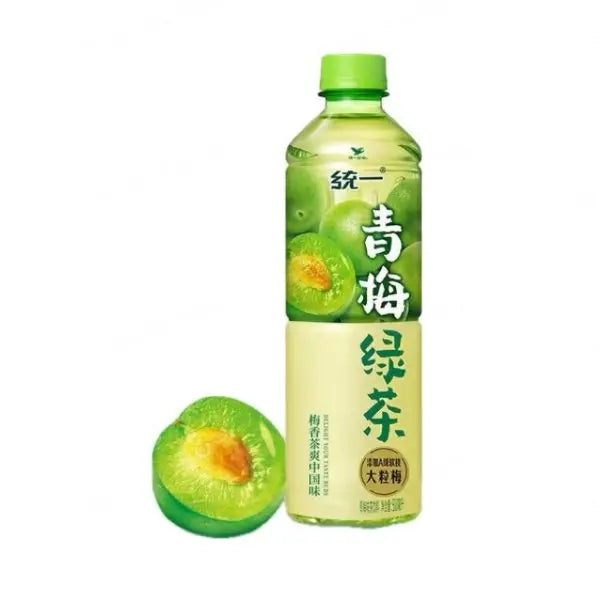 统一 青梅绿茶 果味茶饮料 500毫升 /Getränke Grüntee mit grüner Pflaumen Geschmack 500ml UNIF