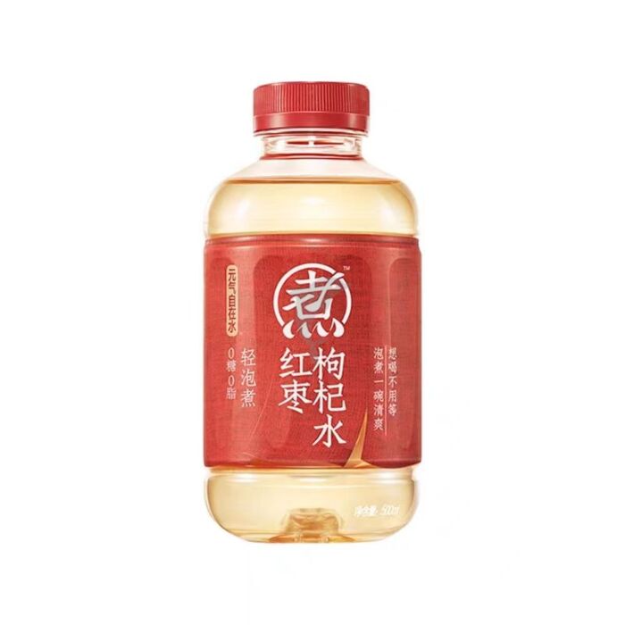 元气森林 元气自在水 红枣枸杞 500毫升 /Kräuterwasser Rote Datteln und Wolfsbeeren 500ml GENKI FOREST