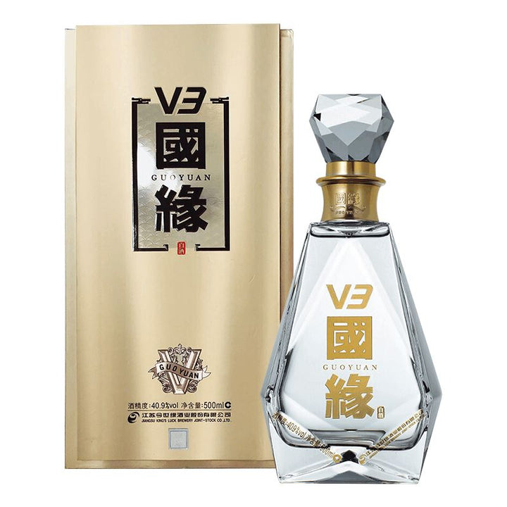 V3 國緣 500ml アルコール45% 今世缘国缘V3 52度500毫升/Chinesische Spirituose Alk. 52% vol
