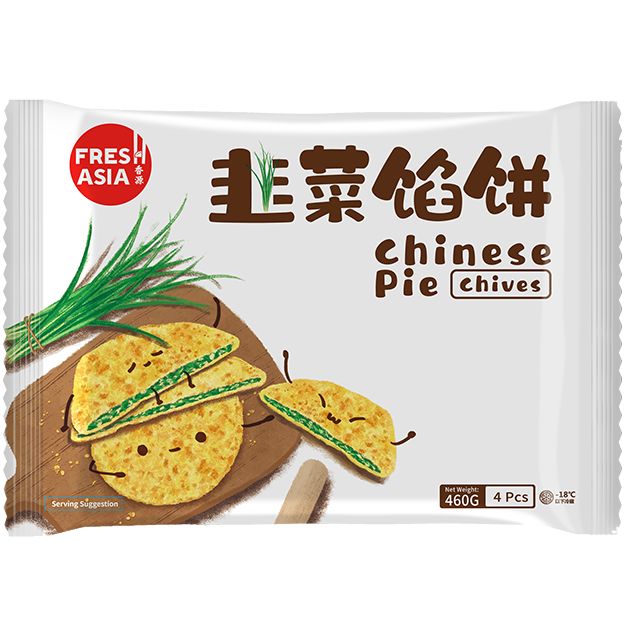 冰冻-Tiefgefroren! 香源 韭菜馅饼 460克/ Teigtaschen zum Braten (Schnittlauch) 460g