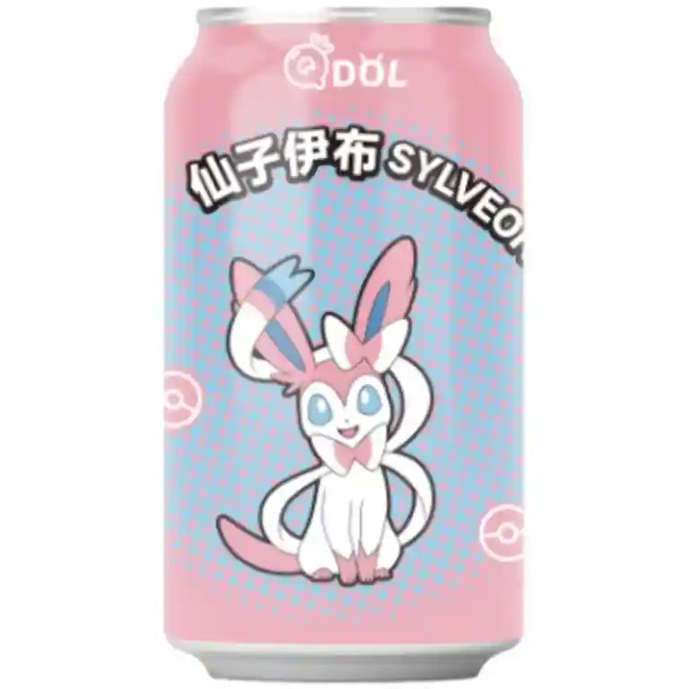 宝可梦 气泡水 樱花梅风味 330毫升 /Pokemon Sprudelwasser mit Sakura Pflaumenwein Geschmack 330ml QDOL