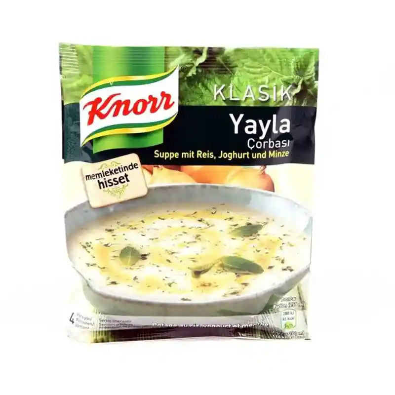 家乐 薄荷米酸奶汤 81克 /Suppe mit Reisjoghurt und Minze - Yayla Corbasi 81g KNORR