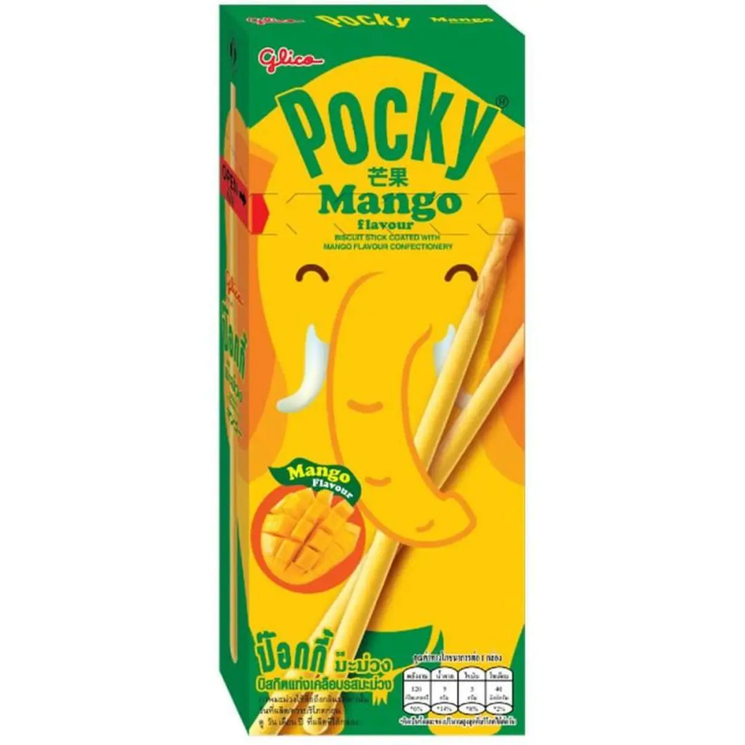 格力高百奇 芒果味 饼棒 25克 /Pocky Wholesom KeksStick mit Mangogeschmack 25g Glico
