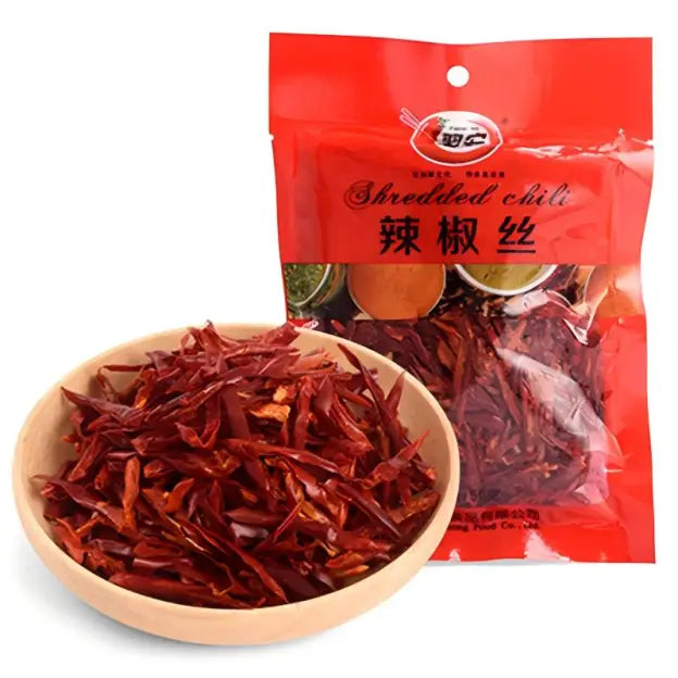 翠宏 辣椒丝 50克 /Geschredderte Chilischoten 50g CUIHONG