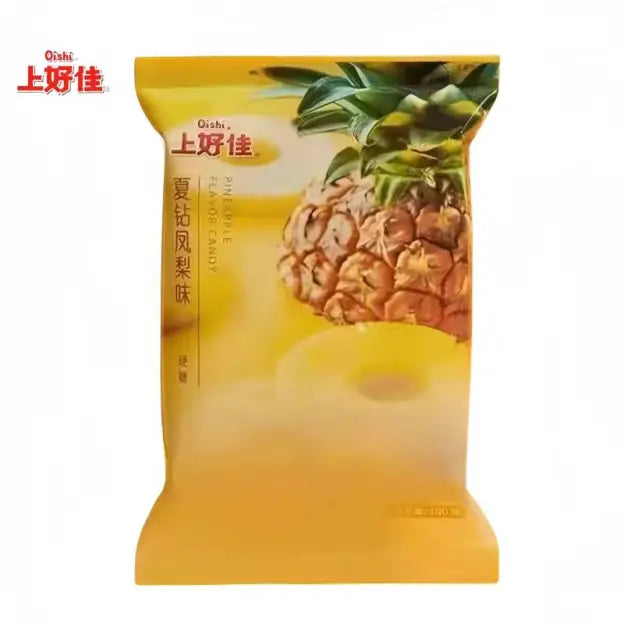 上好佳 硬糖 夏钻凤梨味 100克 /Hartbonbons Ananas Geschmack 100g OISHI