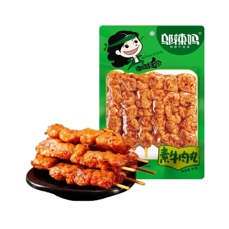 邬辣妈 素牛肉丸 85克 /Vegetarisch Rindfleischbällchen 85g WULAMA