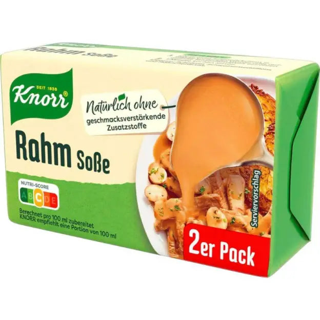 家乐牌 奶油酱 2份装 /Sahnesauce ergibt 2*250ml KNORR