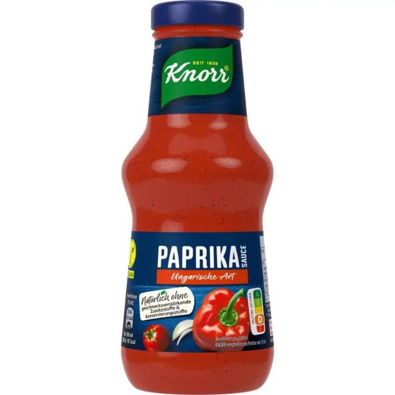 家乐牌 美味酱 匈牙利红椒酱 250毫升 /Köstliche Sauce Ungarischer Paprika 250ml KNORR
