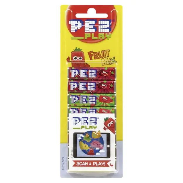 水果味 棒棒糖 8支装 4种口味 /Bonbons mit 4 Sorten Fruchtgeschmack 8*8.5g PEZ