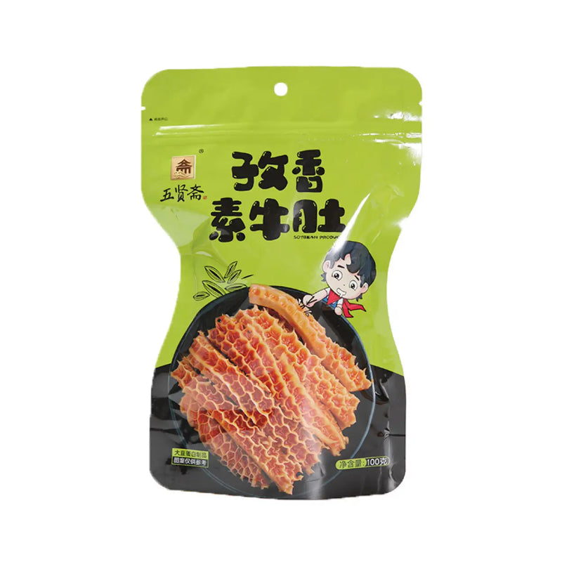 五贤斋 孜香素牛肚 100克 /Gemüsepansen mit Kreuzkümmelgeschmack 100g WXZ