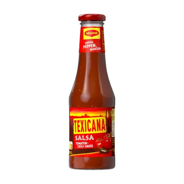 美极 德克萨斯番茄辣椒酱 500毫升 /Texas Tomaten-Chili-Sauce 500ml MAGGI