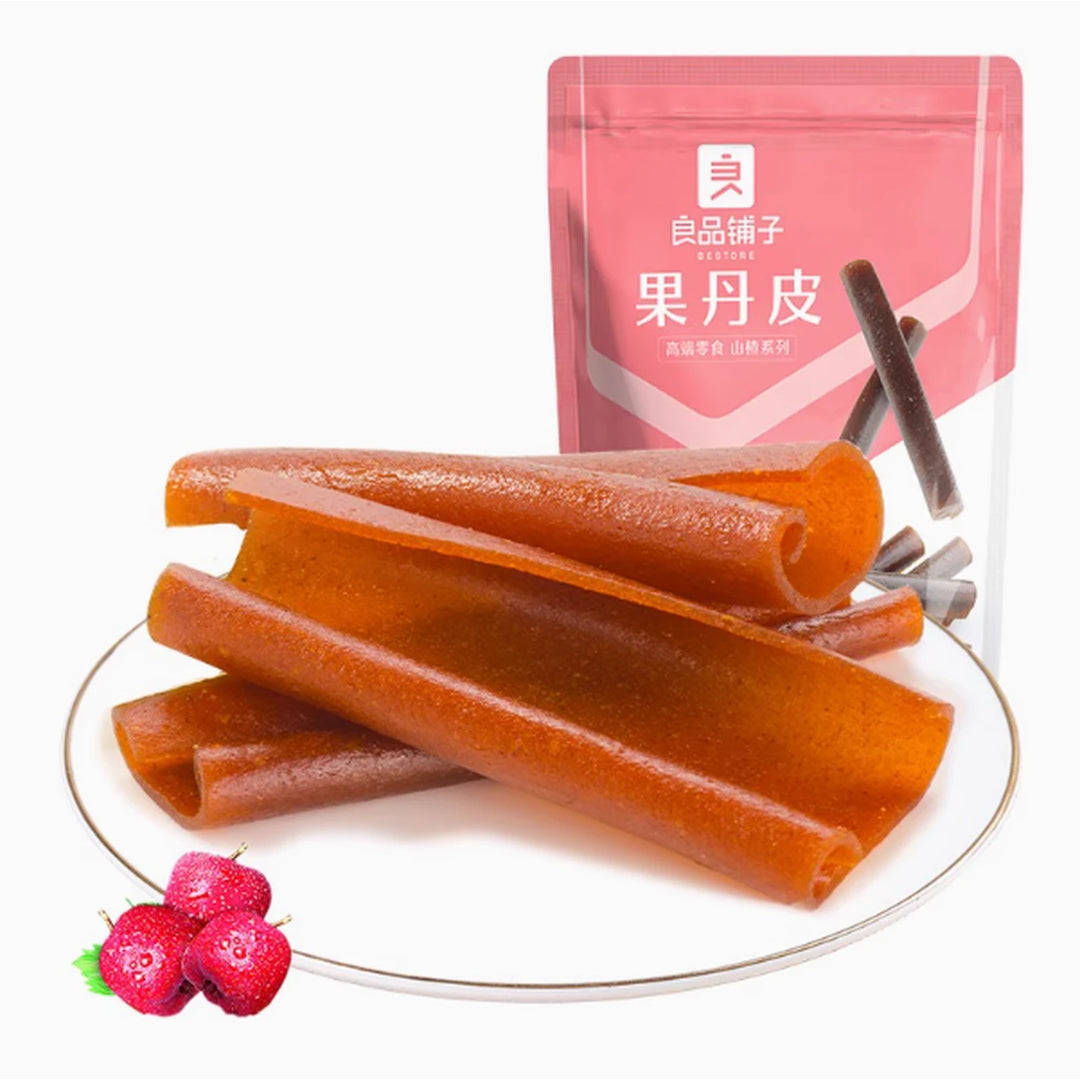 良品铺子 果丹皮 250克 /Weißdorn Fruchthaut Geleerolle 250g Bestore