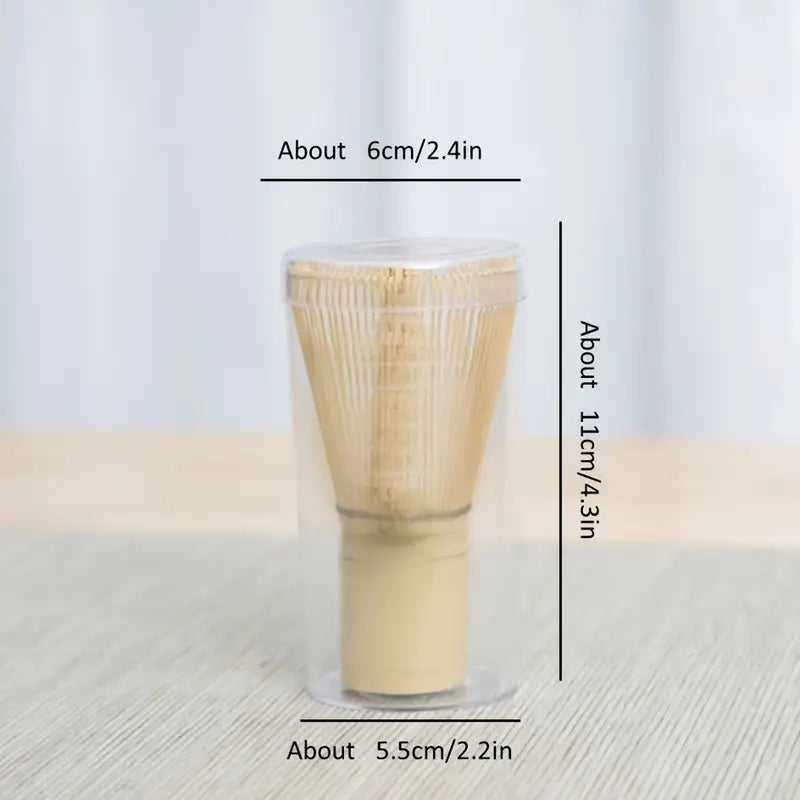 竹制抹茶筅 Ø6cm×H11cm /Matcha Besen Chasen aus Bambus Ø6cm×H11cm Teebesen