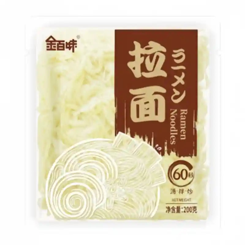 金百味 拉面 200克 /Asiatische Fresh Ramen Nudeln 200g JINBAIWEI