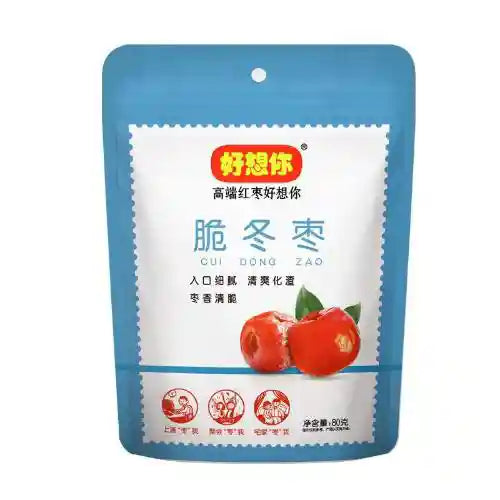 好想你 脆冬枣 80克 /knusprige Jujube Dattel 80g HXN