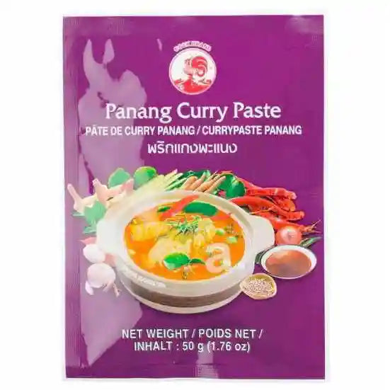 公鸡牌 紫咖喱酱 50克/ Panang Currypaste 50g Cock Brand